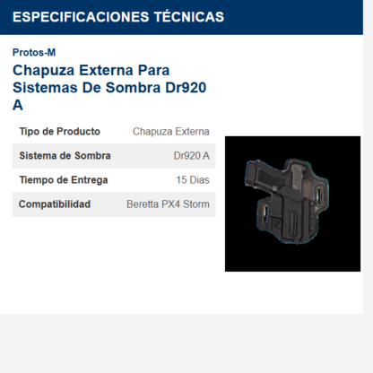 chapuza-externa---para-sistemas-de-sombra-dr920-a