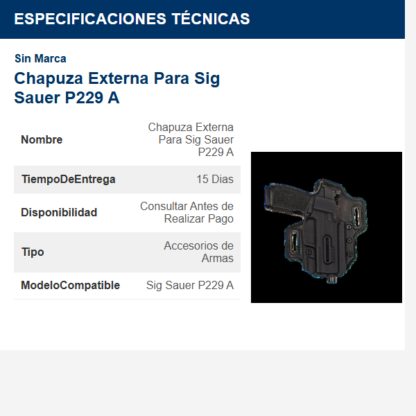 chapuza-externa---para-sig-sauer-p229-a