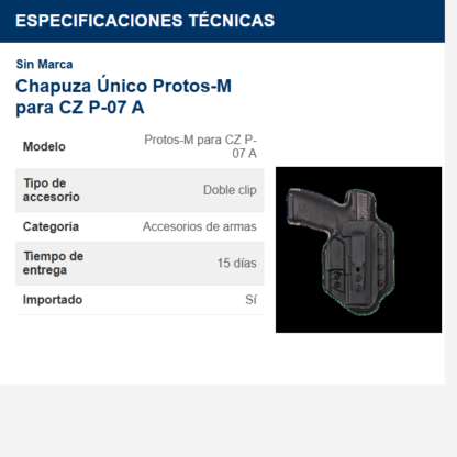 chapuza--único-protos-m-para-cz-p-07-a